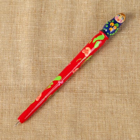 Pen "Matryoshka", 1.5x16 cm, mix-7