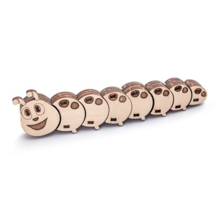 Wooden designer Drovo "Tutta caterpillar"-5