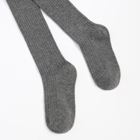 Pantyhose "noodles", dark gray color, height 134-140-1
