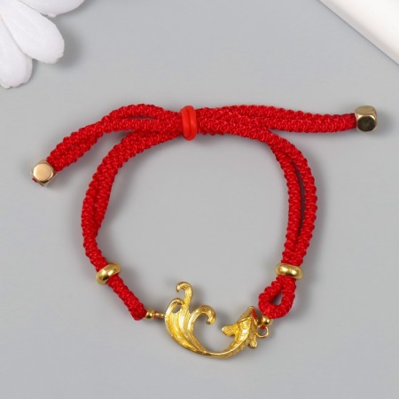 Bracelet Feng Shui "Plant Pattern" adjustable length-4