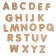 Puzzle, series "Funny toys" "English alphabet, 26 letters"