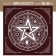 Ground for fortune -telling velvet "Pentagram", 50x50 cm, burgundy, 16+