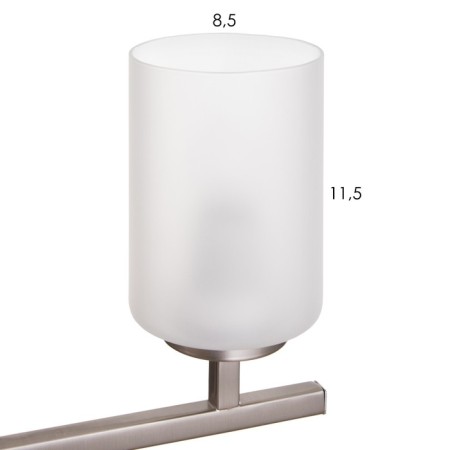 Emma chandelier 3x40W E27 Satin 40x40x75 (40) cm-5