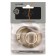 Rotary handle Fuaro BK6 RM ABG-6, color green bronze