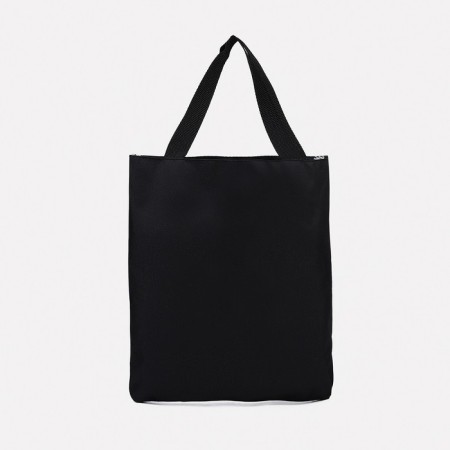 A backpack with a zipper, an outer pocket, a set of a chover, bag, black color-6