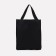 A backpack with a zipper, an outer pocket, a set of a chover, bag, black color