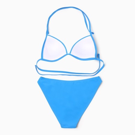 Swimsuit female separate minku color blue, size 46-7