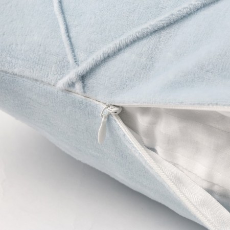 Pillowcase decorative Ethel "Solo" color gray, size 45x45 cm-1