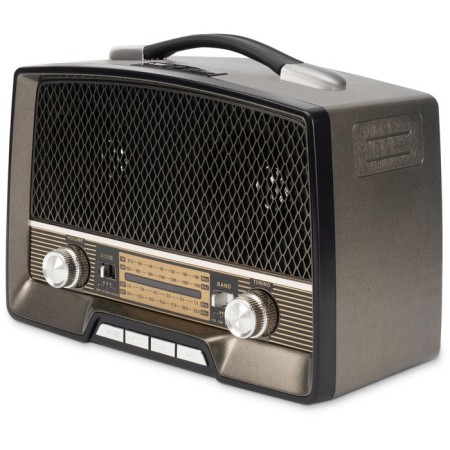 Radio receiver Hyundai H-PSR156 Brown USB SD/Microsd-7