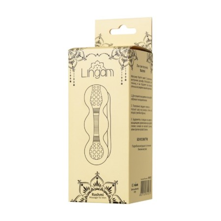Masturbator Unrealistic Lingam byfa Rashmi, TPE, Transparent, 15.5 cm-3