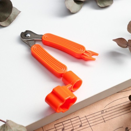 Winding machine 3V1 Music Life, winding, Removing, cutting strings, orange-1