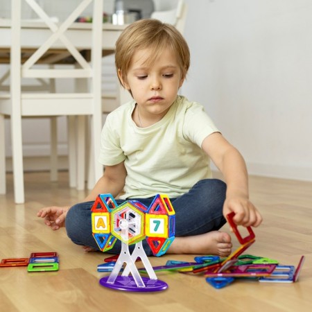 Magical designer Magical Magnet, 56 parts, matte parts-4