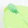 Set for feeding, 3 items: Misk 350 ml on suction cup, cover, spoon, green color