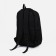 Men's backpack on lightning, external pocket, black color