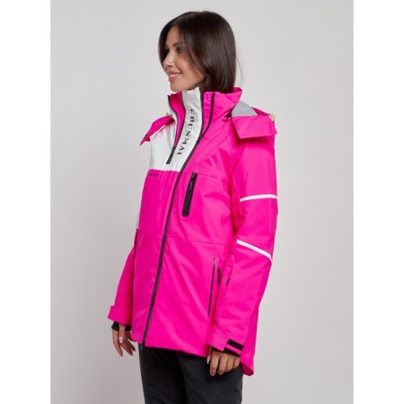 Ski jacket female, size 48, pink color-1