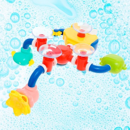 Bath toy "Funny water supply", on a suction cup-10