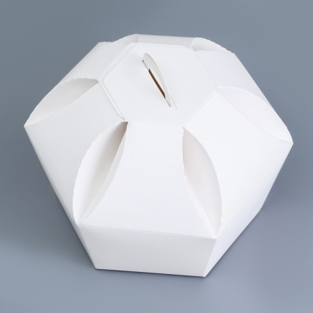 Folding box, 10 x 10 x 13 cm, white-1