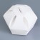 Folding box, 10 x 10 x 13 cm, white