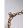Baroque Baroque Bracelet Clock, white color in gold, l = 18 cm