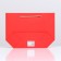 Gift package with a ribbon of 19 x 20 x 9 cm "Red"