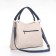 Women's bag-bag on lightning, beige color