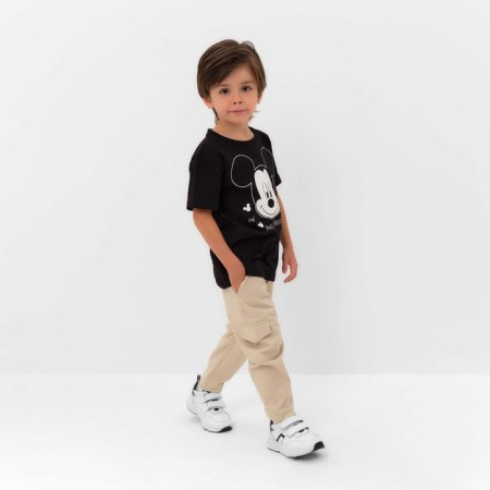 Children's T-shirt Disney "Mickey Mouse", height 110-116 (32), black-4