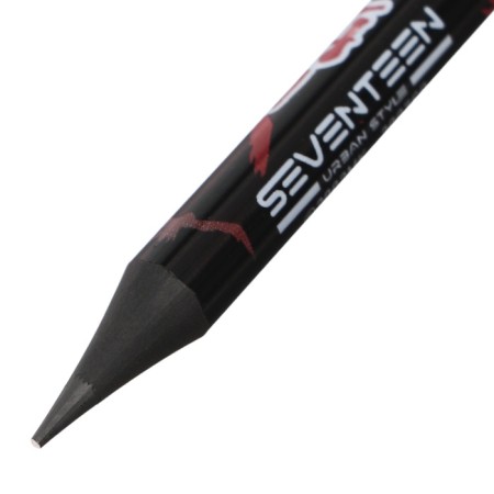 Pencil simple (black) naruto hb, sharpened-2