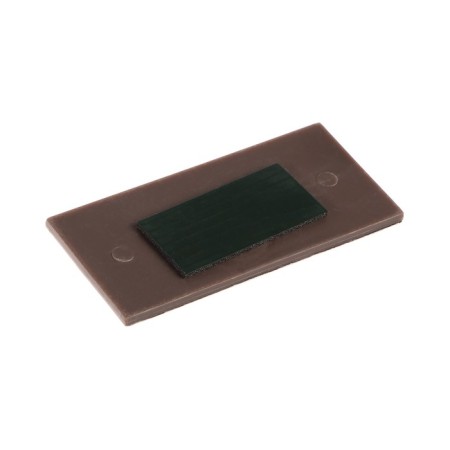 Icon in the car for silver, tripty, plastic, metal, 8 x 3.5 cm-2
