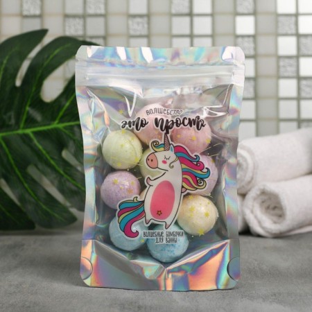Gift set of cosmetics “Magic is simple”, a bathtub for a bath 10 x 10 g, Beauty Fox-2
