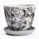 Flower Pot "Marble", 1 liter
