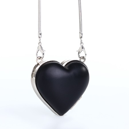 Female bag on a magnet, black color-3