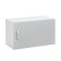 Cabinet of hinged Malma 600x300x360, light gray/white