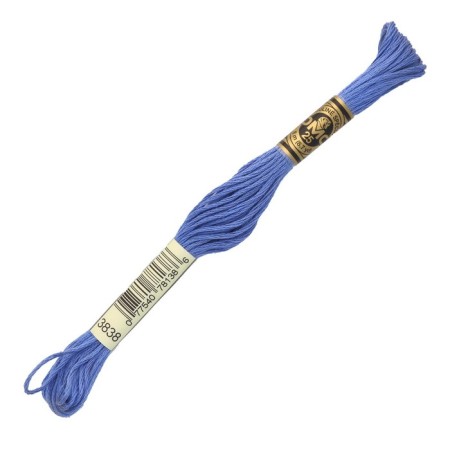 The threads of the DMC 117 (3838), 12 pcs. packaged