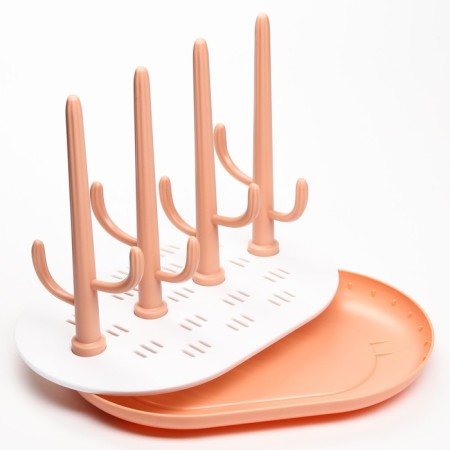 Drying for children's bottles, beige color-2