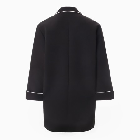 Women's jacket with Kant Minaku: Casual Collection Black Color, Rr. 46-10