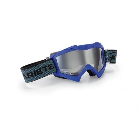 Cross Mask Ariete Adrenaline Primis Plus Dots, Blue, Transparent Lenses