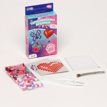 Thermalmodic "Pink Dreams" with tweezers, keychain-1