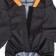 Overalls for animals, without lining, size XL, black-orange