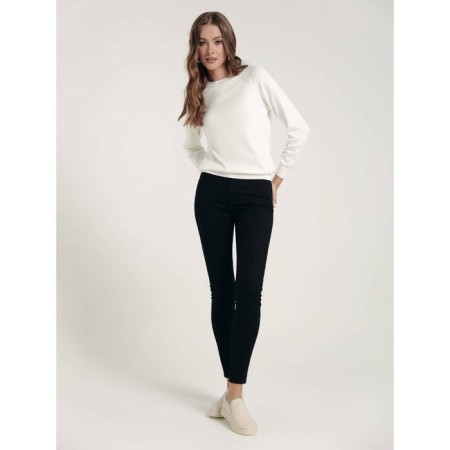 Women's jeans with Push-Up Contte Elegant Skinny, size XXL, DEEP Black color-4