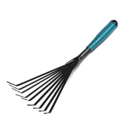 Robble small, fan, plate, 9 teeth, length 38 cm, 9 teeth, metal, plastic handle, Greengo-6