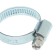 Chervyeric zein English, non-watering, diameter 20-32 mm, 9 mm width, galvanized