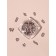 Decorative elements for decor, voluminous, translucent color/black