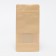Zip-Lock package Craft with a flat bottom, a rectangular window, 10 x 20 cm