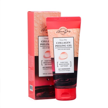 Grace Day pilling gel, exfoliating, with collagen, 100 ml