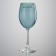 A glass for the wine "For Love", 360 ml, blue