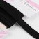 Knitted elastic, 10 mm, 2.2 m, black color