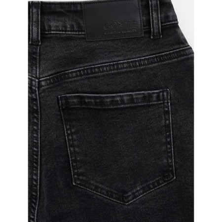 Women's jeans Conte Elegant Slouchy, size XXS, color Washed Black-6