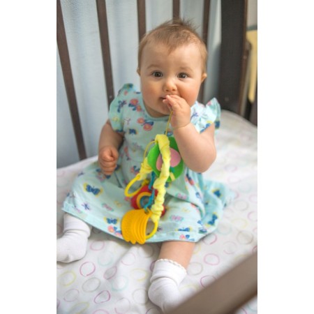 Stretching - Soft rattle on the crib/stroller "Avocado", I crush me-11