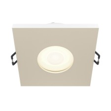 The built-in lamp Technical DL083-01-GU10-SQ-W, 1x50W, 8.4x8.4x2.9 cm, GU10, white color