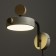Sconces with a switch on the wire "Pianty" LED 12W 4000k white 15x26x16cm